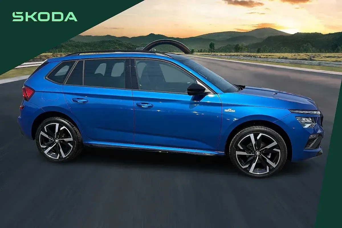 Used Skoda Kamiq Monte Carlo 150 HP (110 kW) 2025 Blue SUV