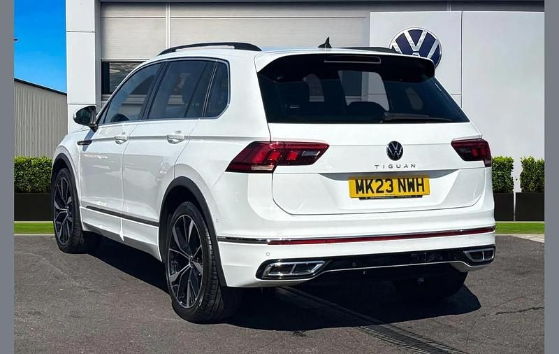 Used VW Tiguan R-line 150 HP (110 kW) 2023 White SUV