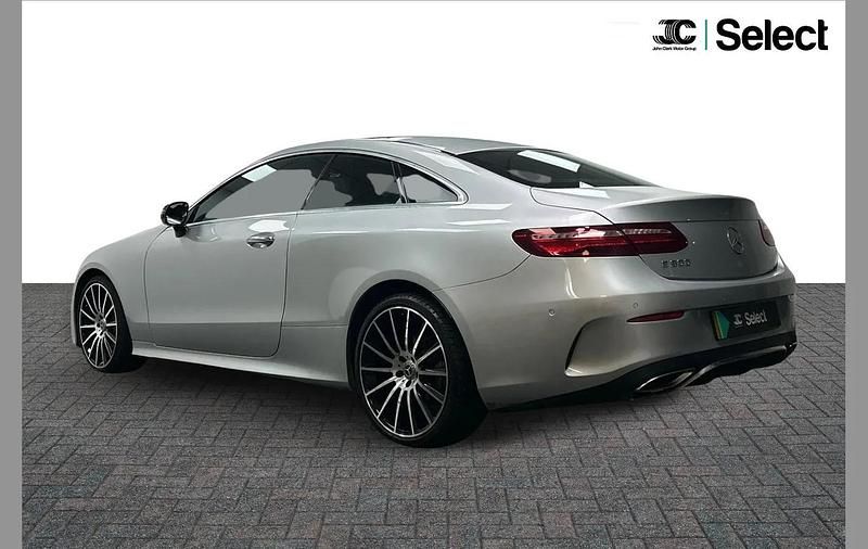 Used Mercedes E300 AMG Line Premium 245 HP (180 kW) 2017 Silver Coupe