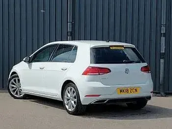 Used VW Golf VII GT 150 HP (110 kW) 2018 White Hatchback