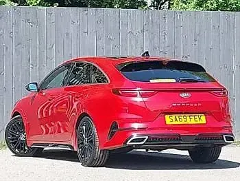 Used Kia ProCeed GT-Line S 2019 Red Estate