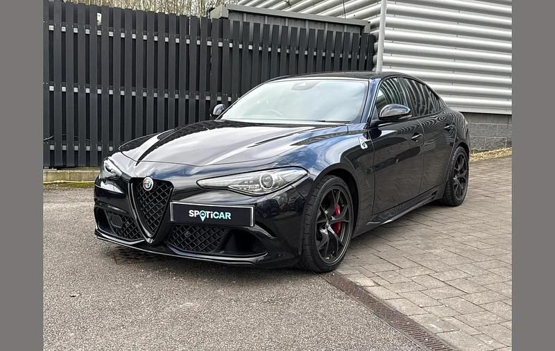Used Alfa Romeo Giulia Quadrifoglio 503 HP (369 kW) 2022 Black Sedan