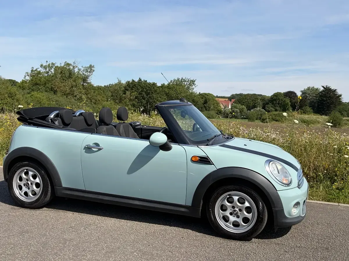 Used Mini Cooper Cabriolet 2012 Blue Cabriolet