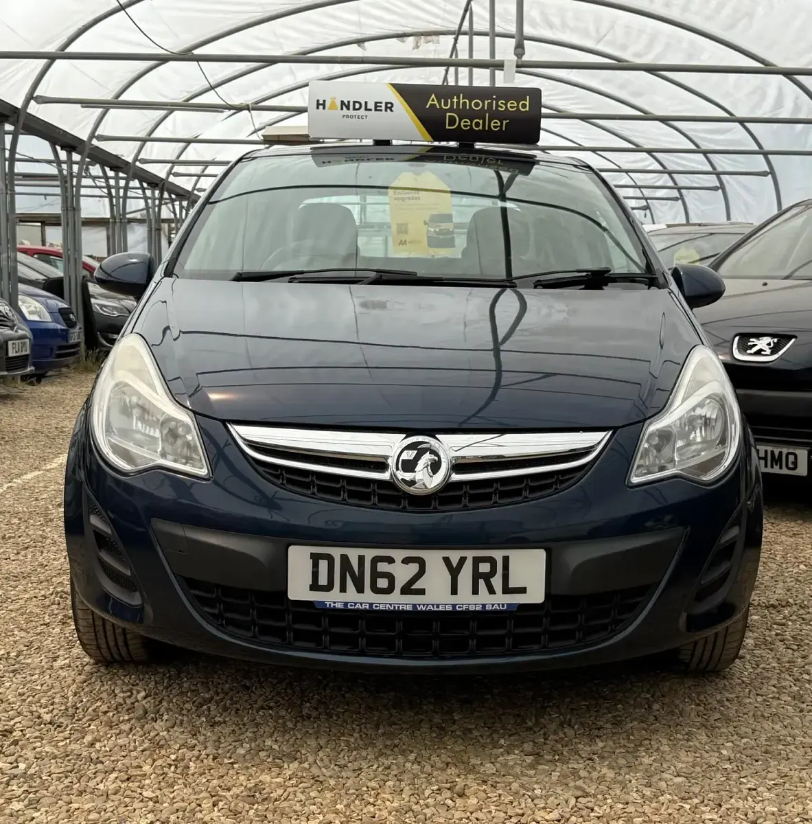 Used Vauxhall Corsa 95 HP (69 kW) 2012 Blue Hatchback