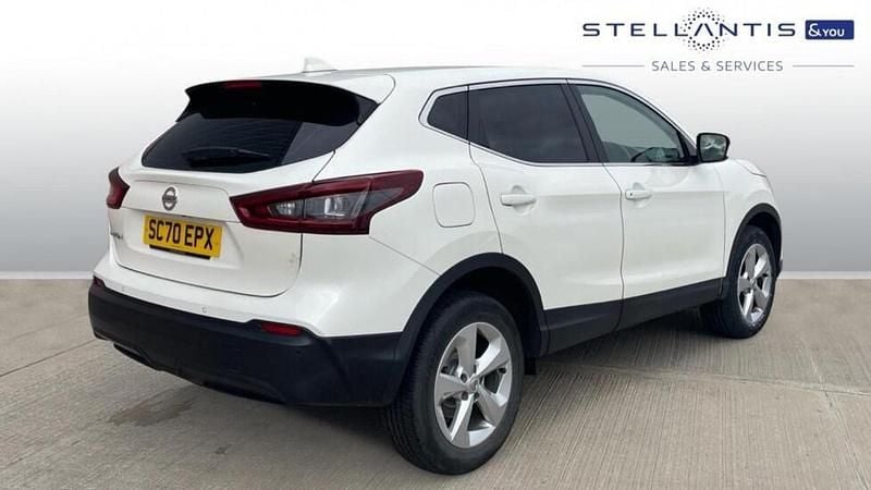 Used Nissan Qashqai Acenta Premium 158 HP (116 kW) 2021 White SUV