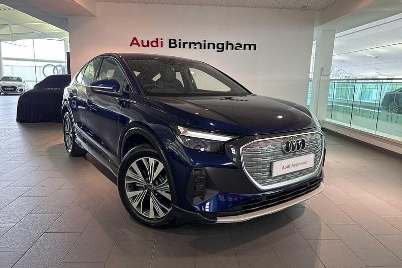 Blue Used 2024 Audi Q4 e-tron Sport SUV | £29,950 (Super price) - Image 1/4