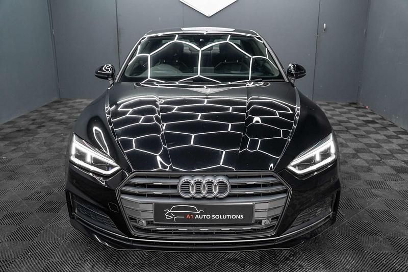 Used Audi A5 S-Line 150 HP (110 kW) 2019 Black Coupe