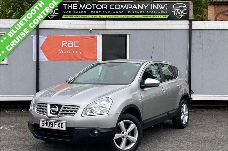 Silver Used 2009 Nissan Qashqai Acenta SUV | £3,490 (Fair price) - Image 1/1