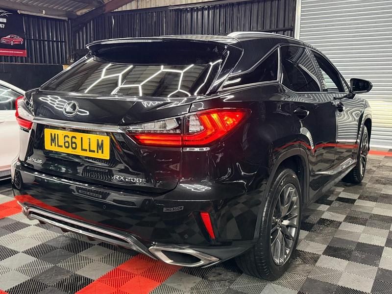 Used Lexus RX200t Sport Line 235 HP (172 kW) 2016 Black SUV