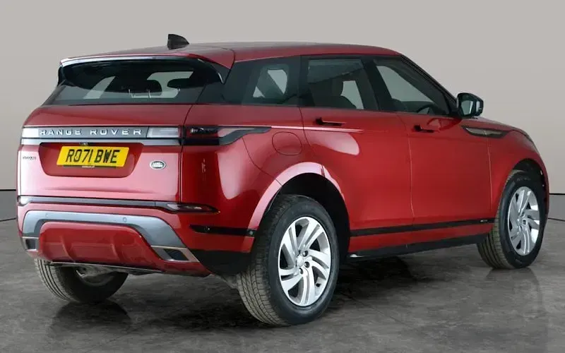 Used Land Rover Range Rover evoque R-Dynamic 207 HP (152 kW) 2021 Red SUV