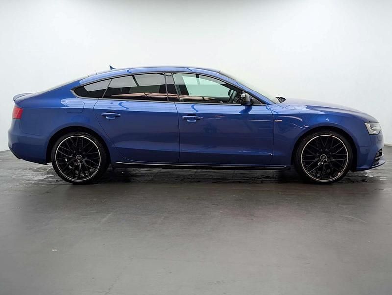 Used Audi A5 Sportback Black Edition 2016 Blue Hatchback