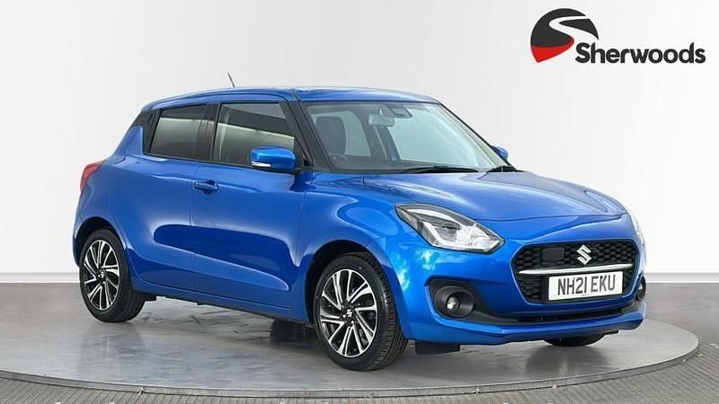 Used Suzuki Swift SZ5 83 HP (61 kW) 2021 Blue Hatchback
