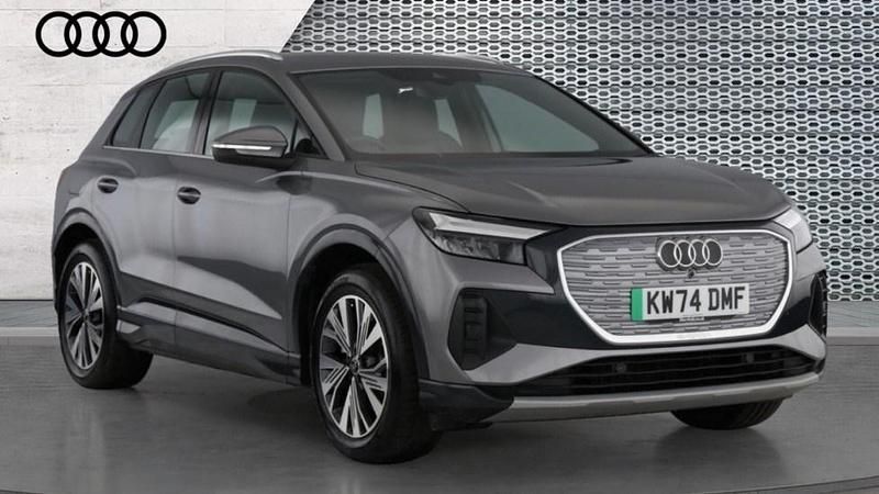 Grey Used 2024 Audi Q4 e-tron Sport SUV | £26,729 - Image 1/4