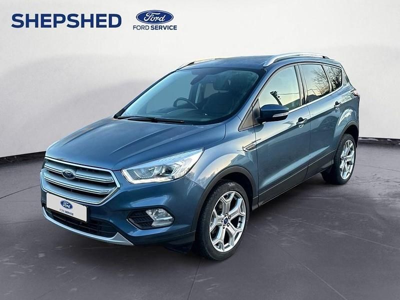 Begagnad Ford Kuga Titanium 2020 Blå SUV