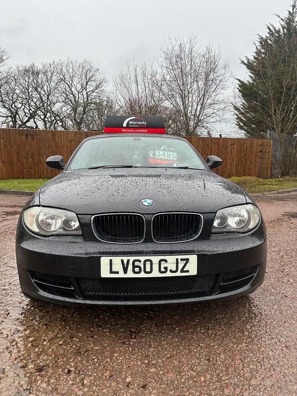 Used BMW 118 Cabriolet M Sport 2010 Black Cabriolet