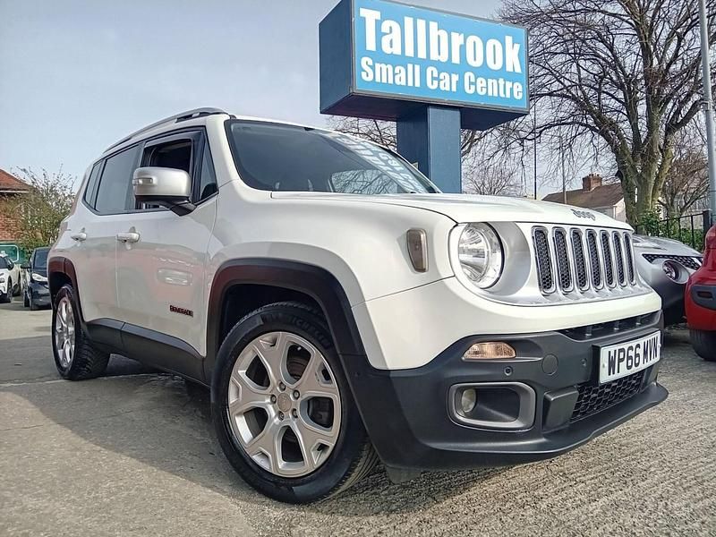 Used Jeep Renegade Limited 120 HP (88 kW) 2016 White SUV