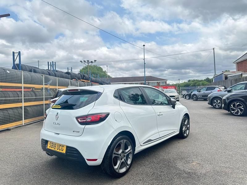 Used Renault Clio IV GT-Line 2018 White Hatchback