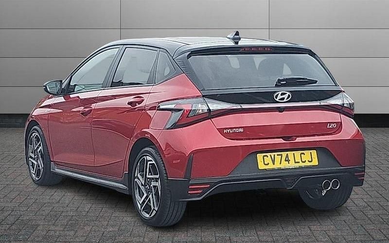 Used Hyundai i20 N Line 101 HP (74 kW) 2024 Red Hatchback
