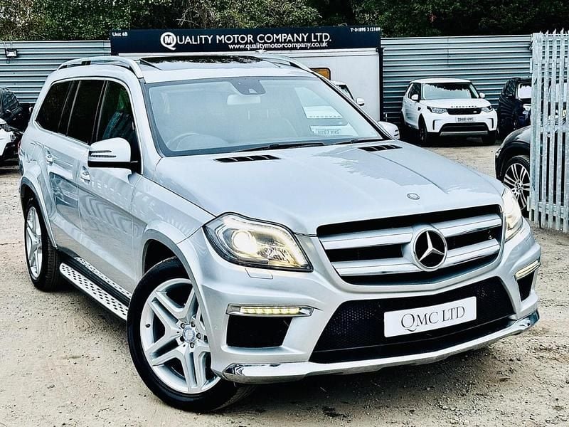 Silver Used 2015 Mercedes GL350 AMG SUV | £17,950 - Image 1/4