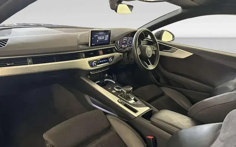 Used Audi A5 S-Line 150 HP (110 kW) 2019 Black Coupe