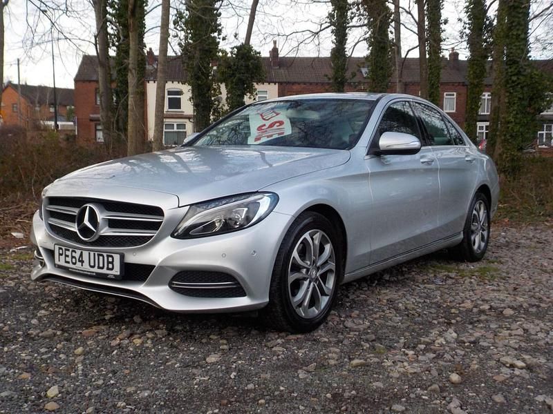 Silver Used 2014 Mercedes C200 Sedan | £8,195 (Fair price) - Image 1/4