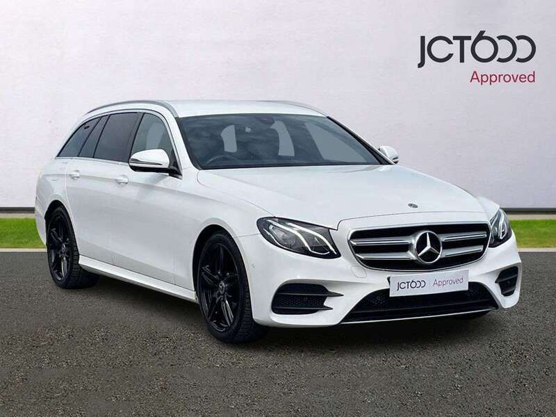 White Used 2018 Mercedes E200 AMG line Estate | £18,802 - Image 1/4