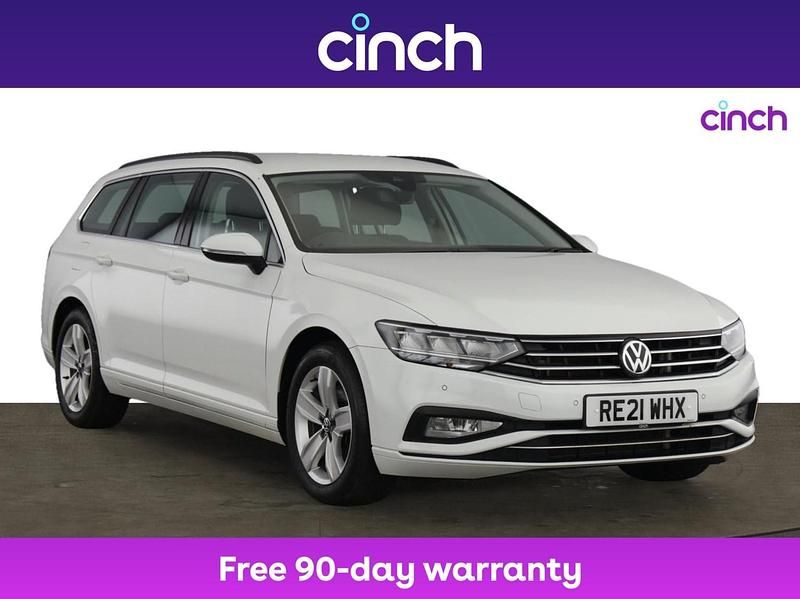White Used 2021 VW Passat SE Estate | £13,429 (Fair price) - Image 1/3