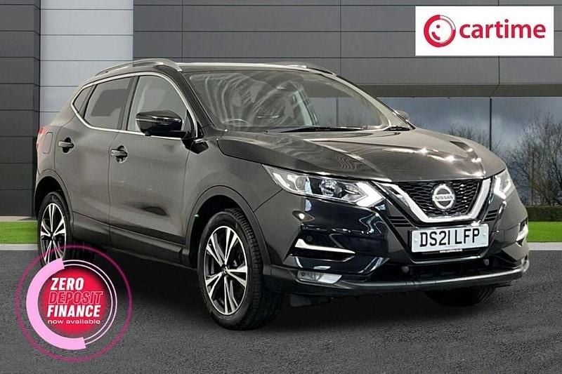 Used Nissan Qashqai N-Connecta 140 HP (102 kW) 2021 Black SUV