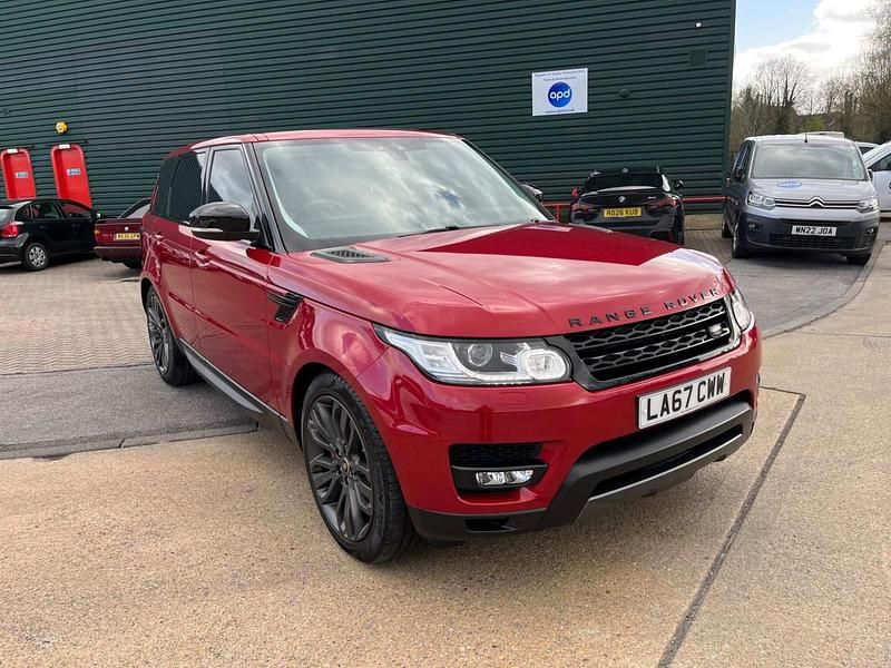 Used Land Rover Range Rover Sport HSE Dynamic 306 HP (225 kW) 2018 Red SUV