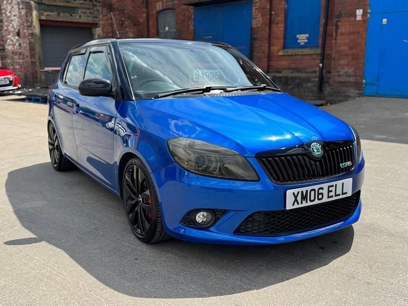 Blue Used 2011 Skoda Fabia vRS Hatchback | £4,995 (A bit pricey) - Image 1/4