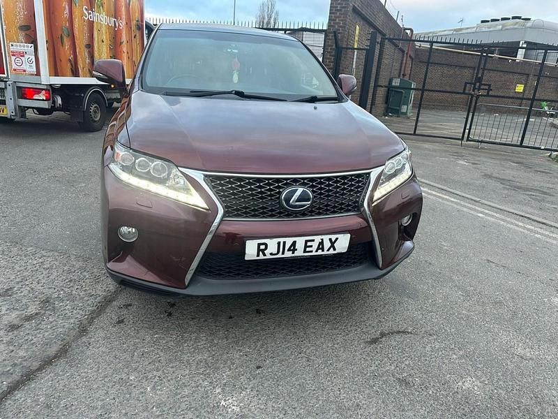 Red Used 2014 Lexus RX450h Sport Line SUV | £11,490 (Super price) - Image 1/4