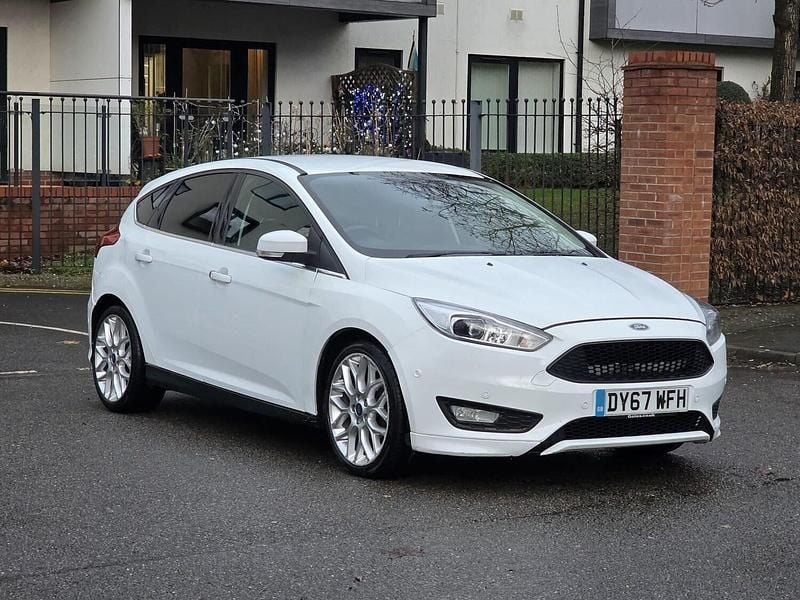 Used Ford Focus Titanium X 2017 White Hatchback