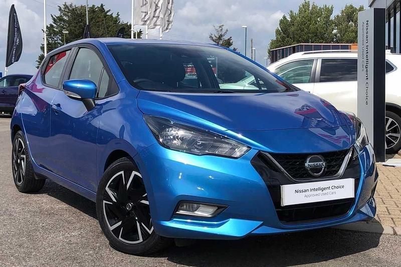 Blue Used 2022 Nissan Micra Acenta Hatchback | £14,799 (A bit pricey) - Image 1/4