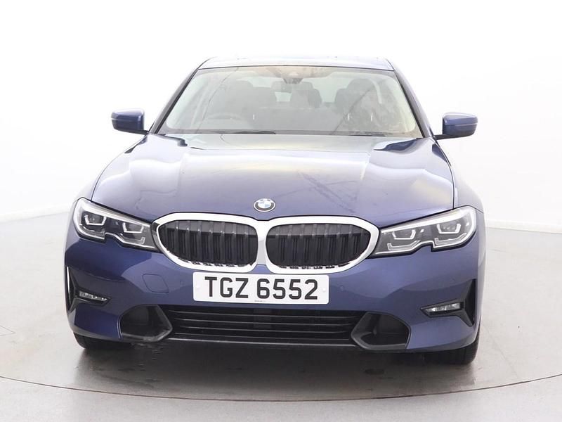 Used BMW 320 Sport Line 184 HP (135 kW) 2021 Blue Sedan