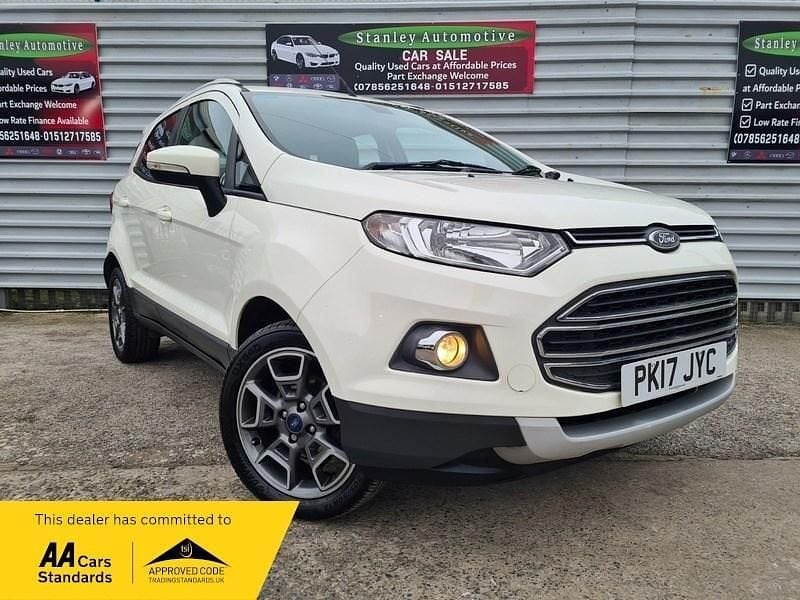 White Used 2017 Ford Ecosport Titanium SUV | £5,350 (Fair price) - Image 1/4