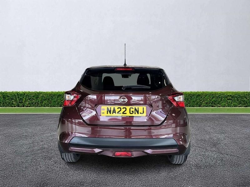 Used Nissan Micra Tekna 92 HP (67 kW) 2022 Red Hatchback