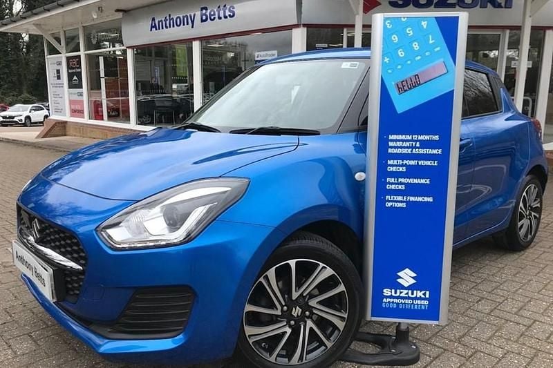 Used Suzuki Swift SZ-L 83 HP (61 kW) 2021 Blue Hatchback