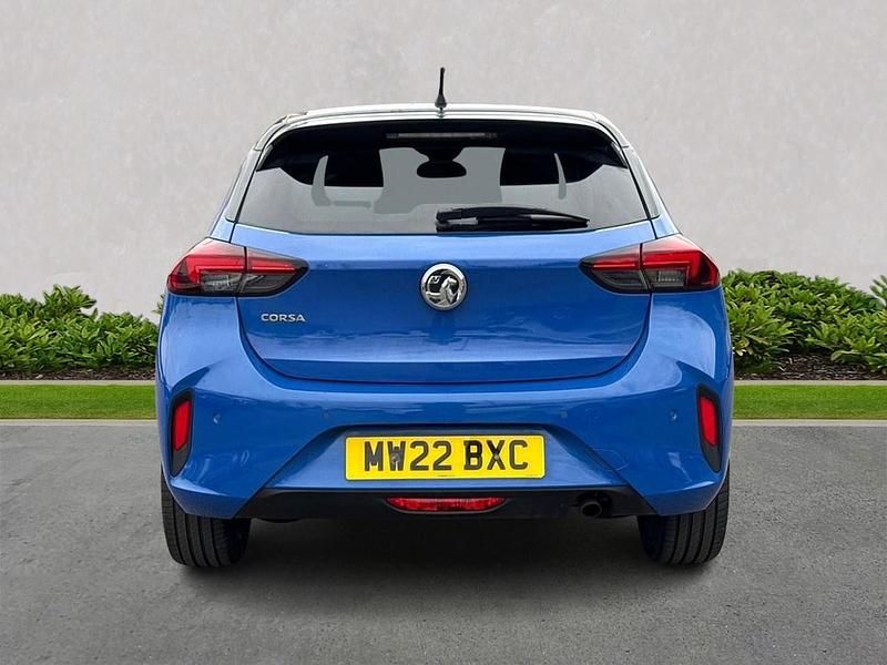 Used Vauxhall Corsa Edition 100 HP (73 kW) 2022 Blue Hatchback