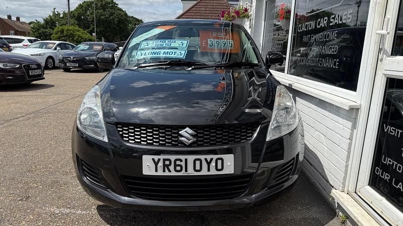 Used Suzuki Swift SZ3 94 HP (69 kW) 2011 Black Hatchback