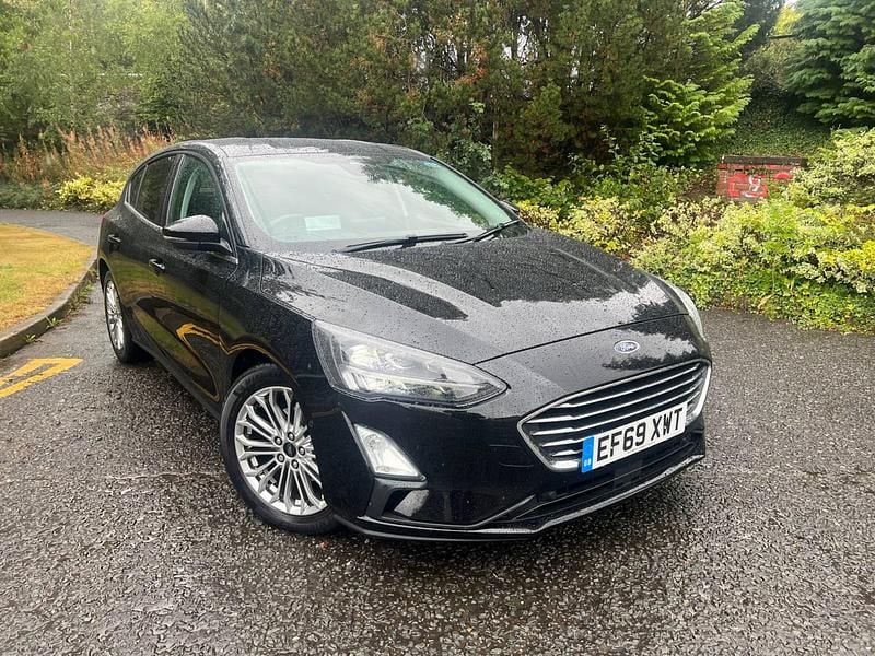 Black Used 2020 Ford Focus Titanium X Hatchback | £14,495 (Good price) - Image 1/3