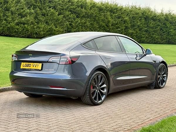 Used Tesla Model 3 Performance 461 kW (627 HP) 2020 Grey Sedan