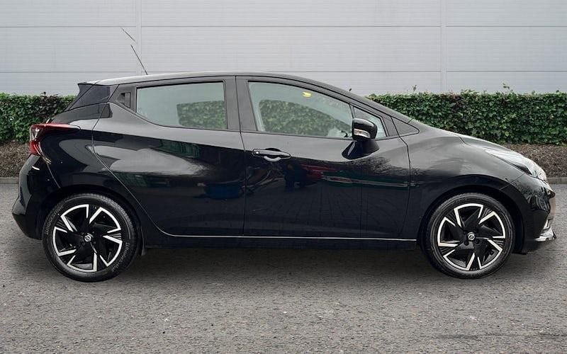 Used Nissan Micra Acenta 92 HP (67 kW) 2022 Black Hatchback