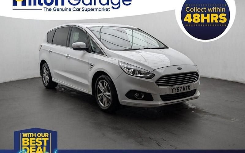Used Ford S-MAX Titanium 150 HP (110 kW) 2017 White MPV