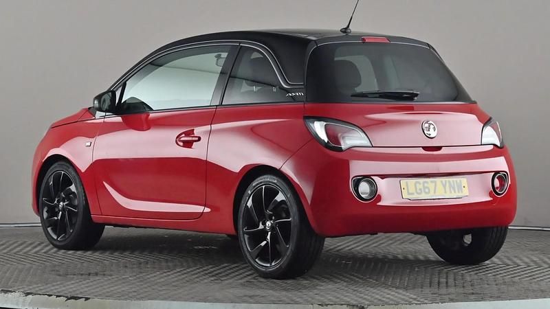 Used Vauxhall Adam 70 HP (51 kW) 2017 Red Hatchback