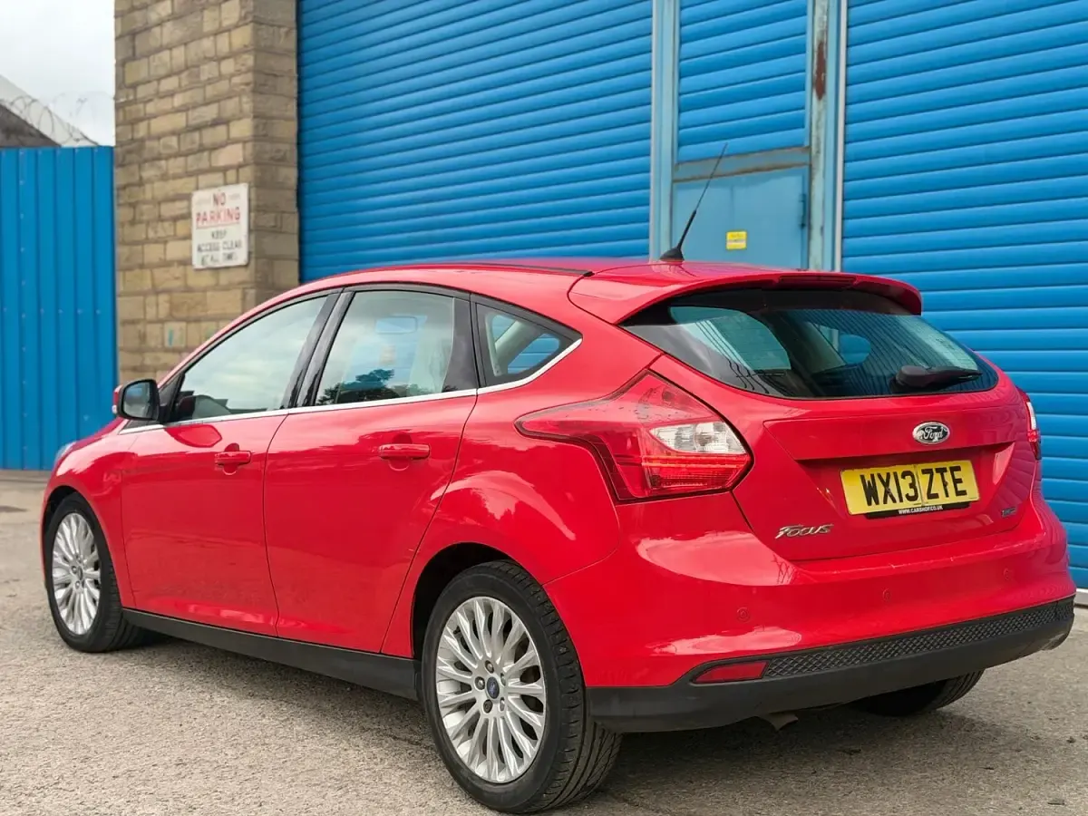 Used Ford Focus Titanium X 2013 Red Hatchback