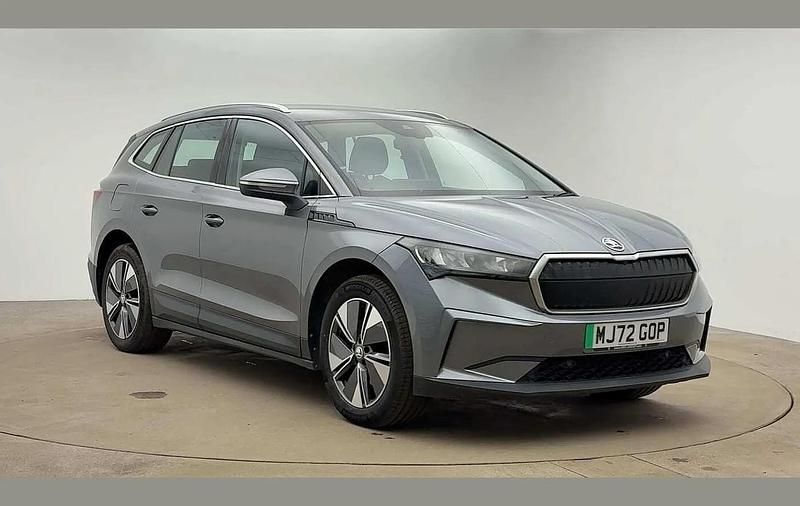 Grey Used 2022 Skoda Enyaq iV ecoSuite SUV | £16,900 (A bit pricey) - Image 1/4