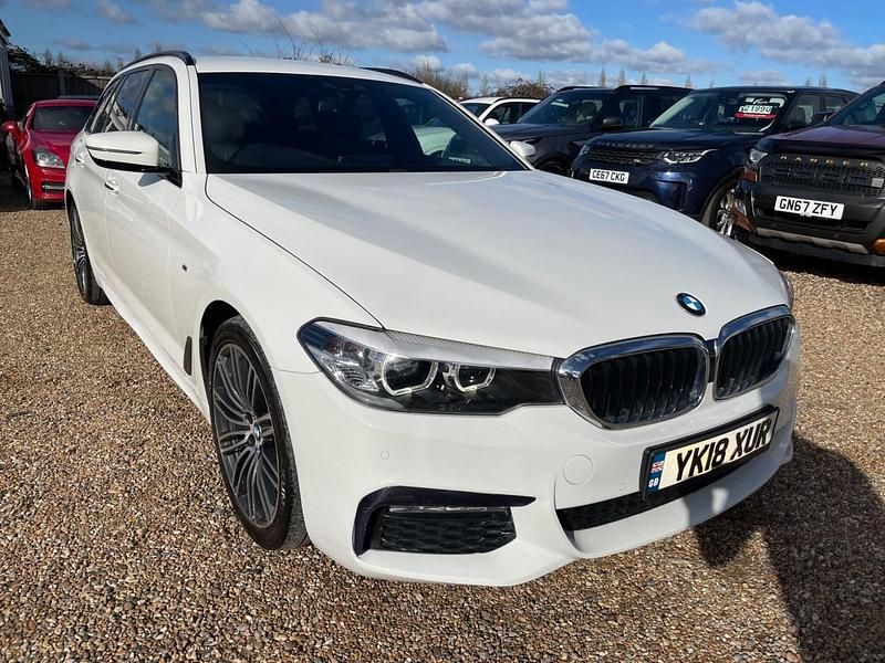Used BMW 520 M Sport 2018 White Estate