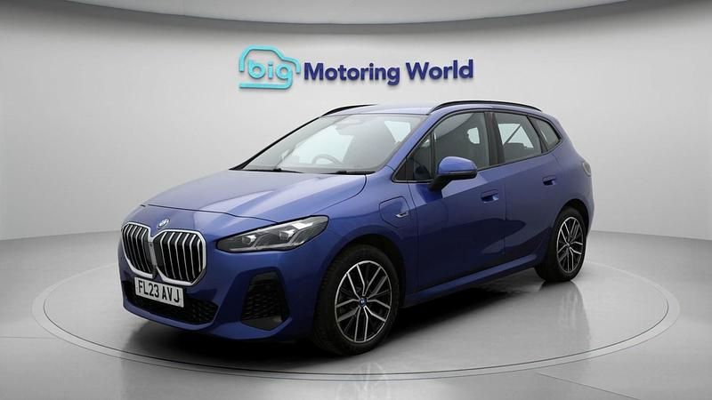 Used BMW 225 Active Tourer M Sport 241 HP (177 kW) 2023 Blue MPV