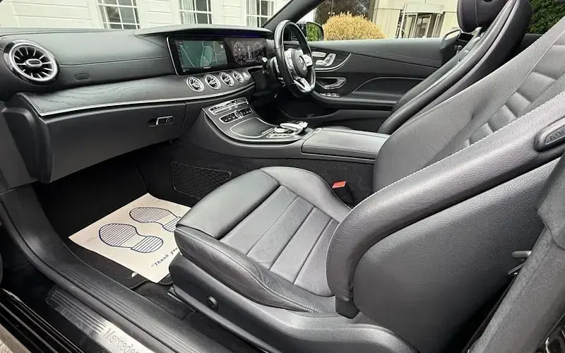 Used Mercedes E450 AMG Line Premium Plus 367 HP (269 kW) 2018 Black Coupe