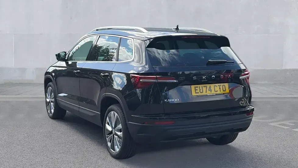 Used Skoda Karoq SE L 150 HP (110 kW) 2024 Black magic pearl effect SUV
